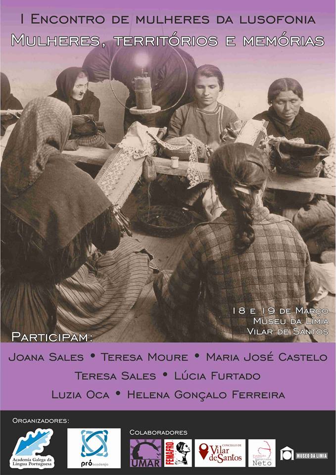 Read more about the article I Encontro de Mulheres na Lusofonia, 18-19 de Março, Vilar de Santos, Galiza
