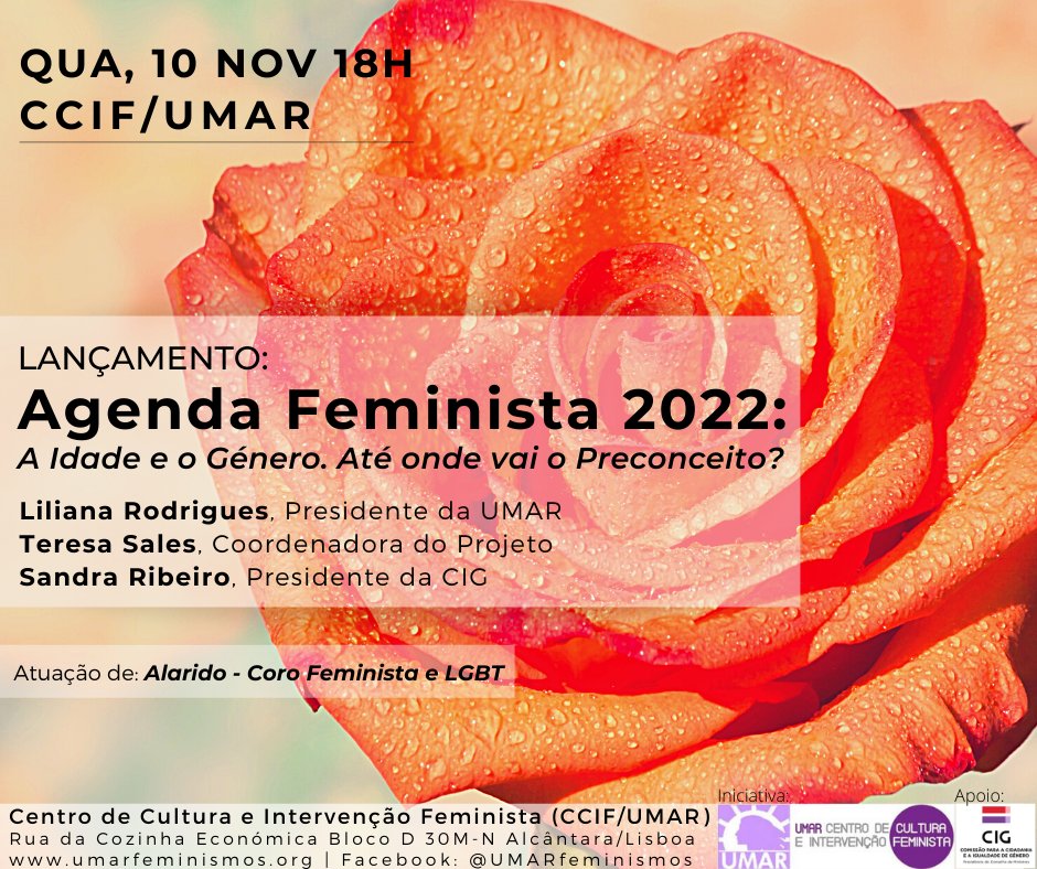 Read more about the article Lançamento Agenda Feminista 2022 da UMAR