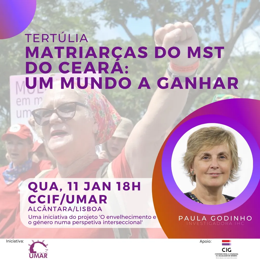 Read more about the article Tertúlia – Matriarcas do MST do Ceará: Um Mundo a Ganhar